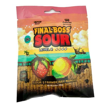 Final Boss Level 3 Sour Strawberry x Mango - 3.52oz