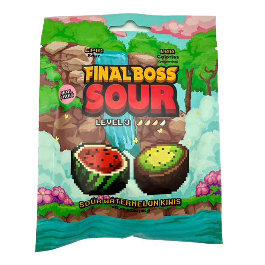 Final Boss Level 3 Sour Watermelon Kiwis - 3.52oz
