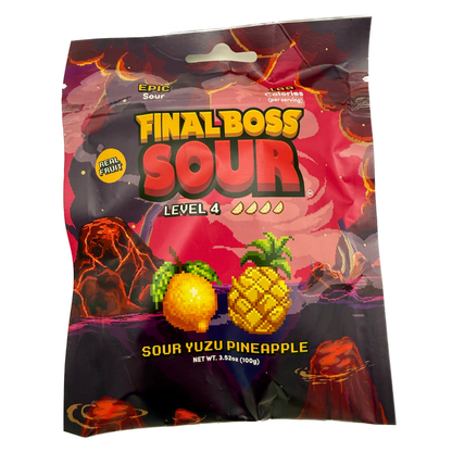 Final Boss Level 4 Sour Yuzu Pineapple - 3.52oz