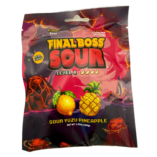 Final Boss Level 4 Sour Yuzu Pineapple - 3.52oz