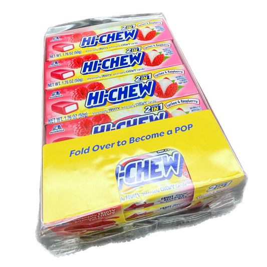 Hi-Chew Lychee & Raspberry 2-in-1 Chews - 1.76oz / 15ct