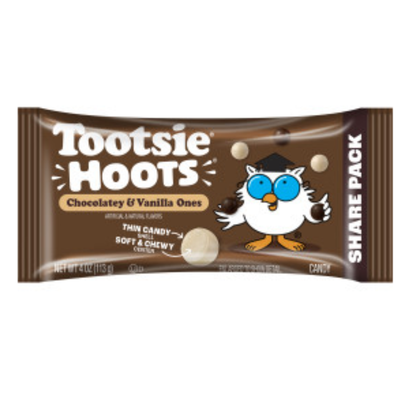 Tootsie Hoots Chocolatey & Vanilla Ones - 4oz / 12ct
