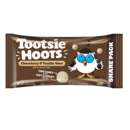 Tootsie Hoots Chocolatey & Vanilla Ones - 4oz / 12ct