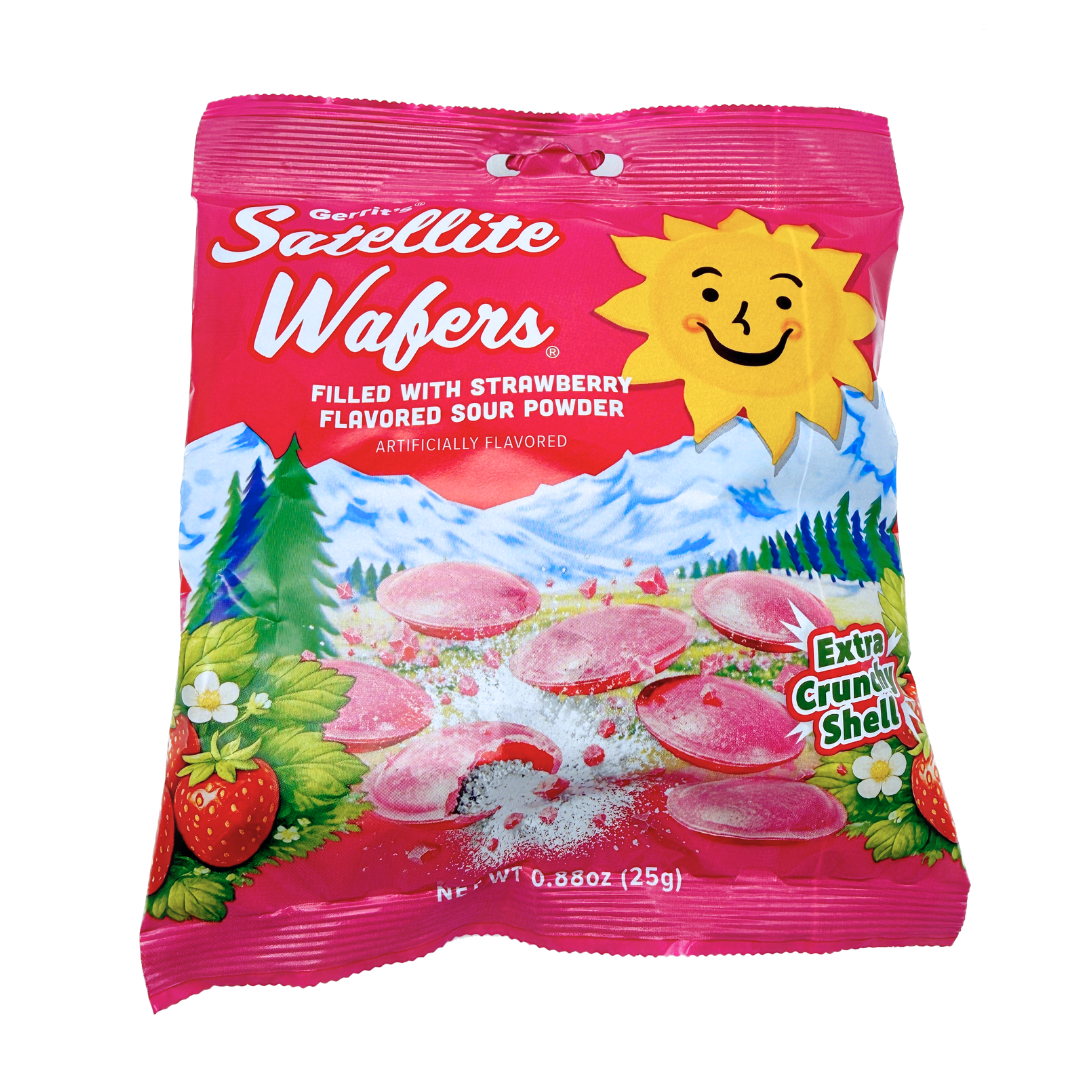 Satellite Wafers Strawberry Sour Powder - 0.88oz