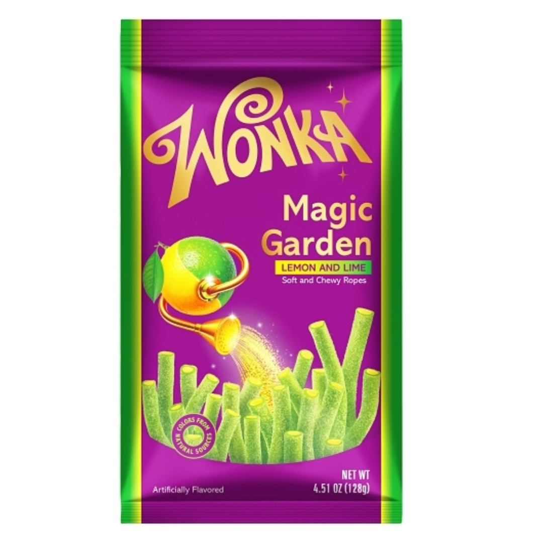 Wonka Magic Garden Lemon and Lime Ropes - 4.5oz