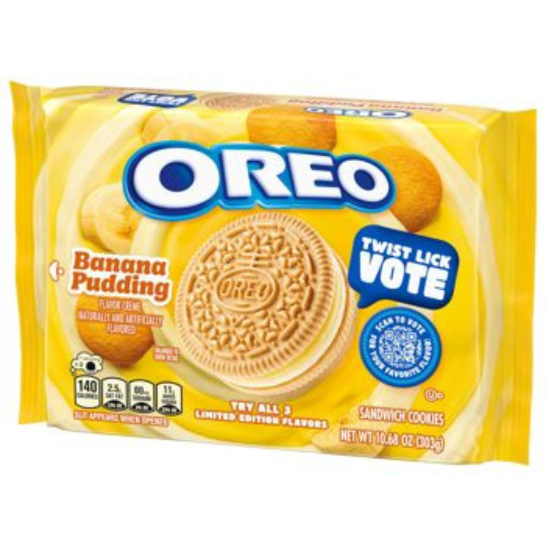 OREO Banana Pudding Sandwich Cookies - 10.68oz