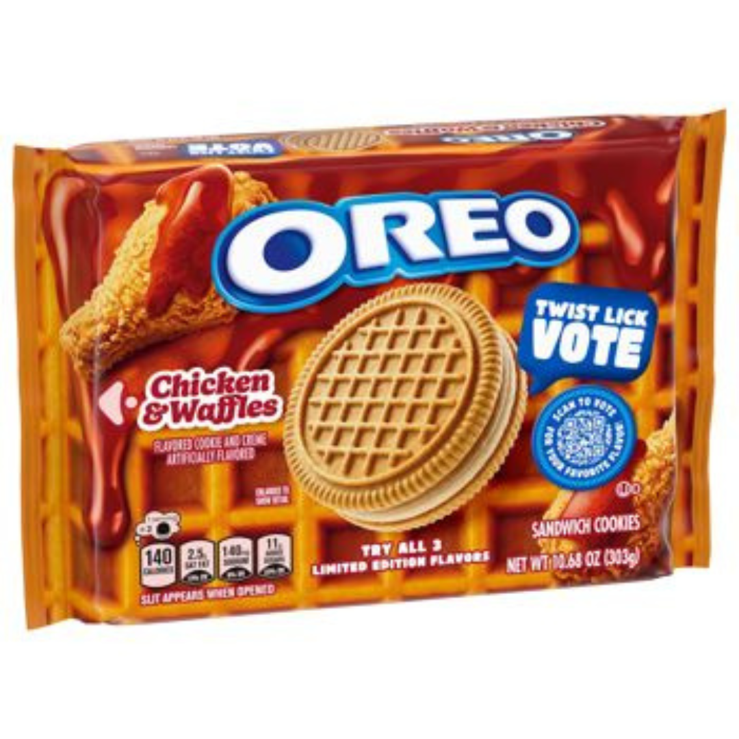 OREO Chicken & Waffles Sandwich Cookies - 10.68oz