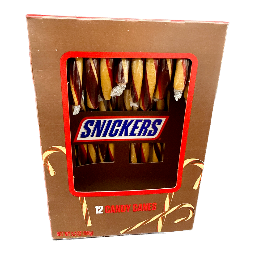 Snickers Candy Canes - 12ct