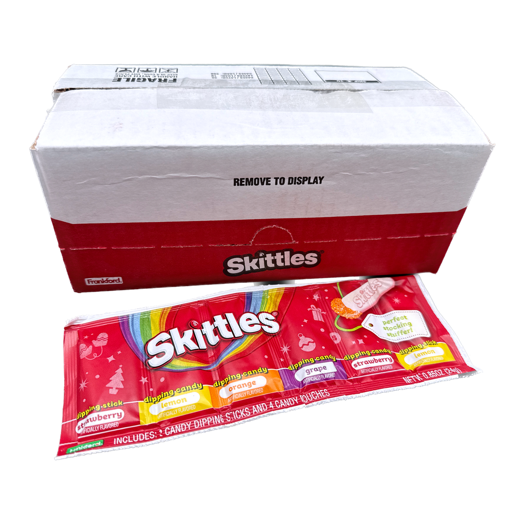 Skittles Holiday Dipping Candy - 0.85oz / 18ct