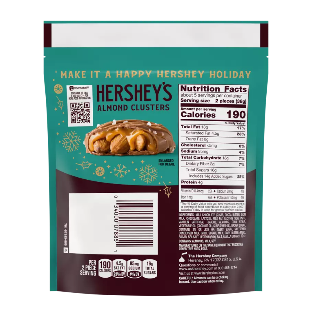Hershey's Milk Chocolate Almond Clusters - 6.7oz