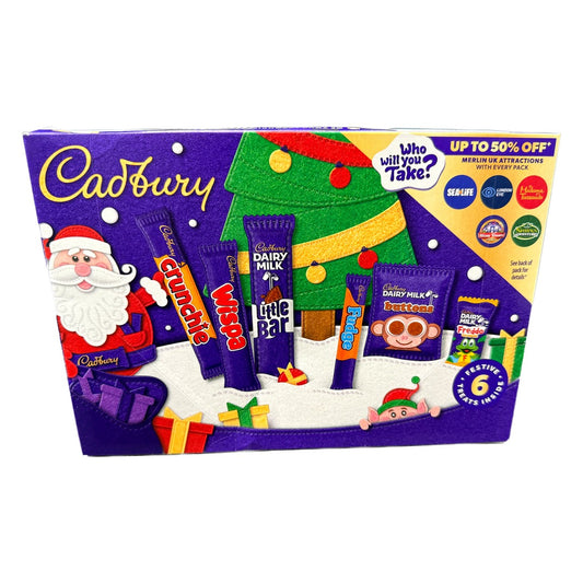 Cadbury UK Christmas Candy Gift Box