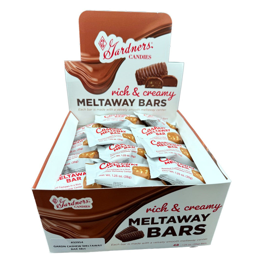 Gardners Cashew Meltaway Bar - 1.25oz / 48ct