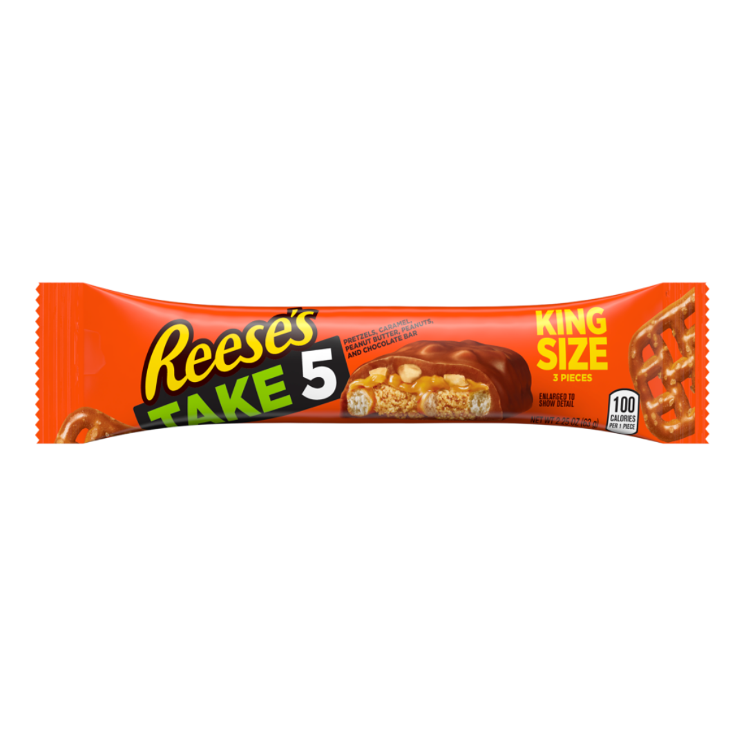 Reese’s Take 5 King Size Candy Bars - 2.25oz / 18ct