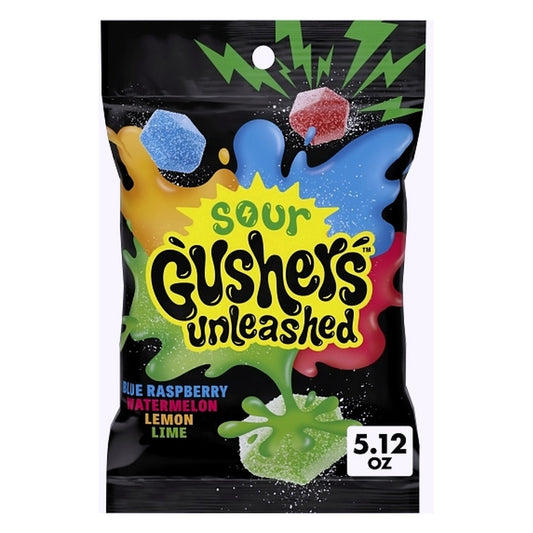 Sour Gushers Unleashed - 5.12oz