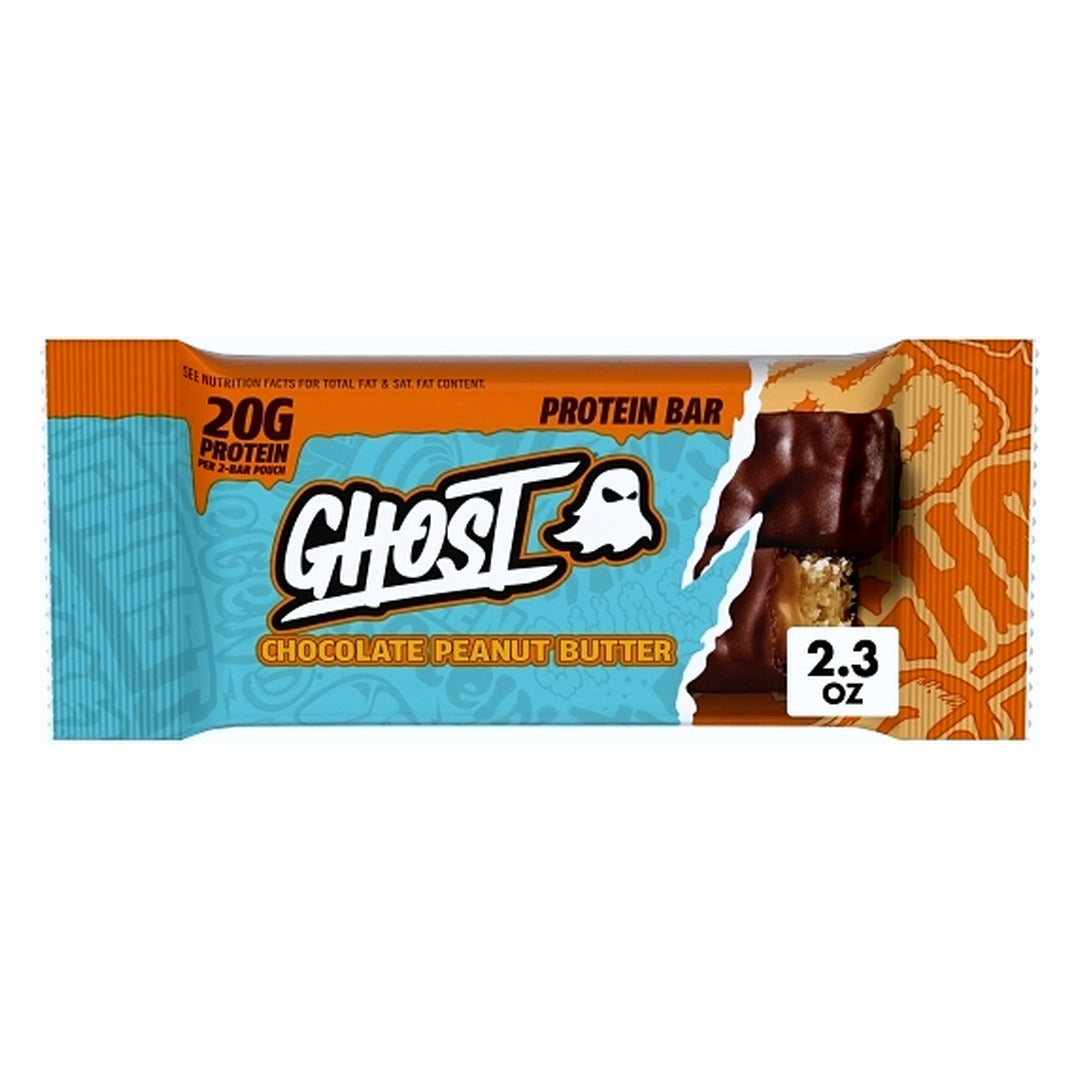 Ghost Chocolate Peanut Butter Protein Bar - 2.3oz / 12ct