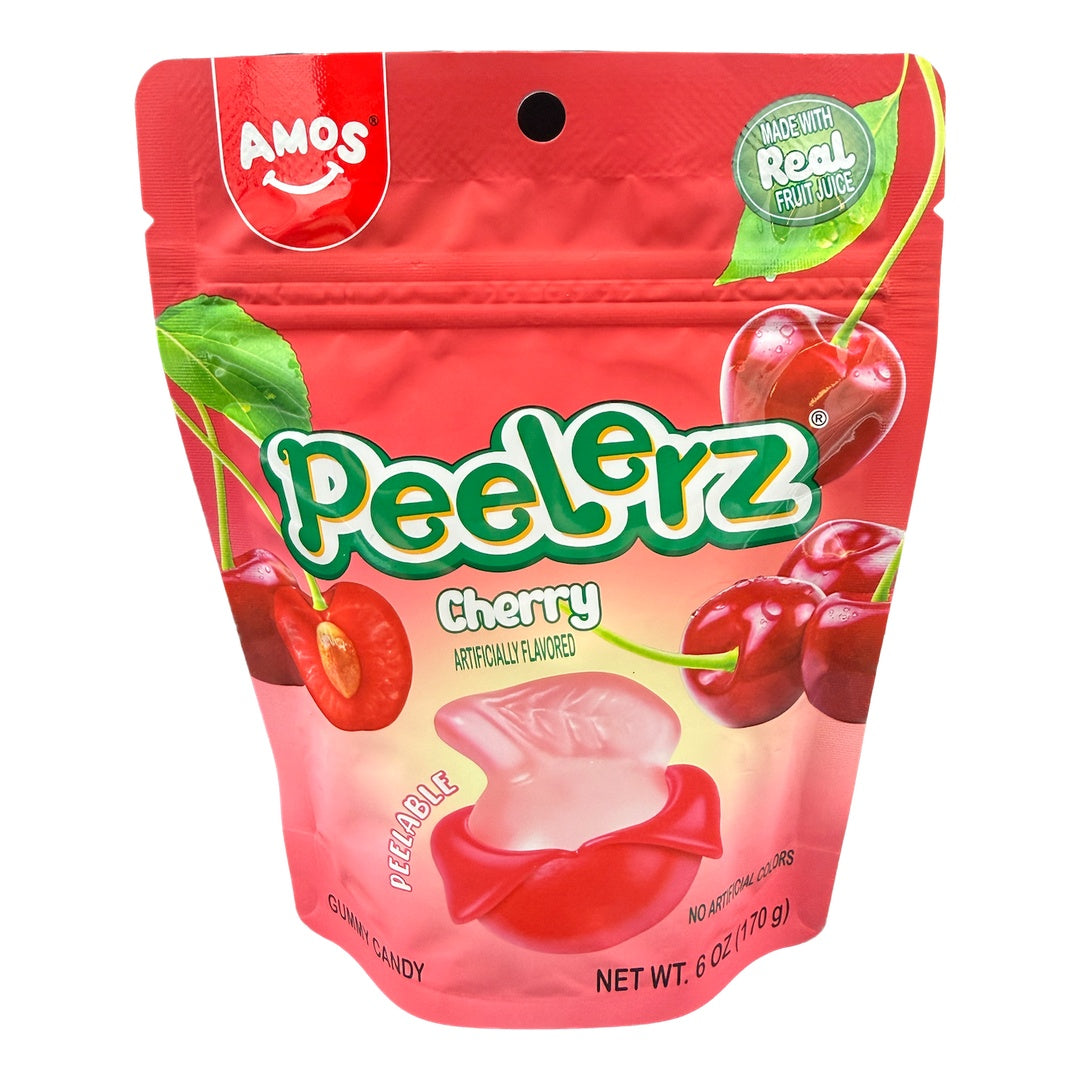 AMOS Peelerz Gummy Cherry - 6oz