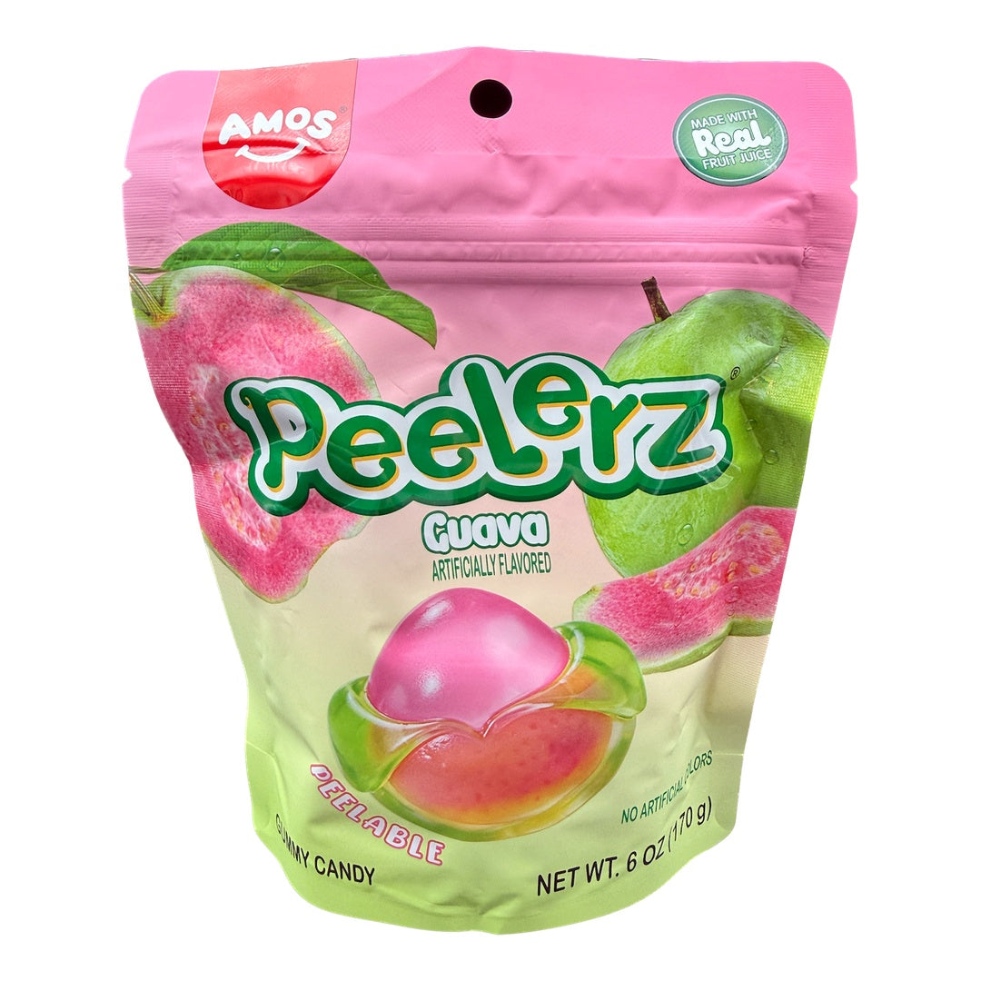 AMOS Peelerz Gummy Guava - 6oz