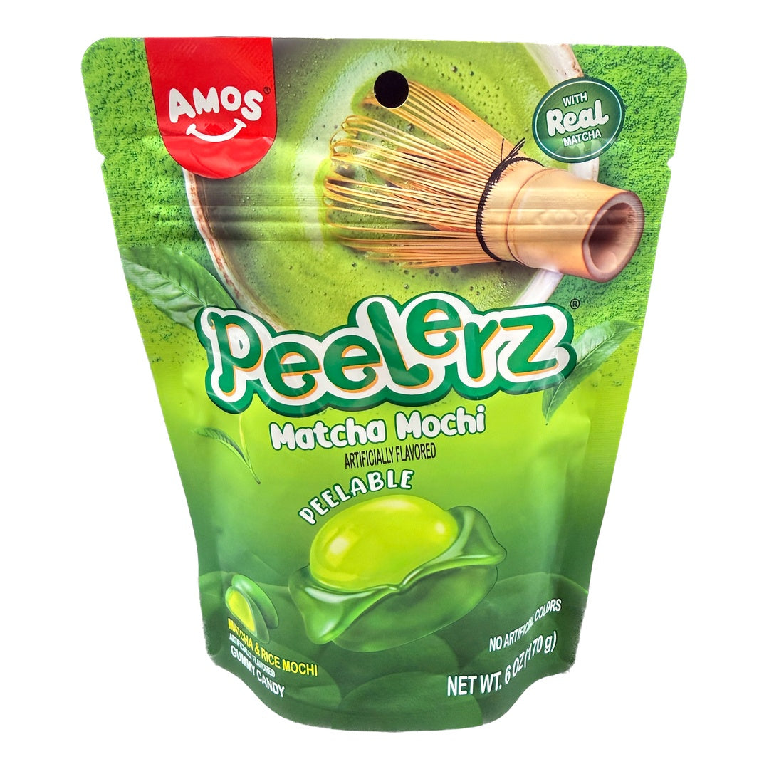 Amos Peelerz Gummy Matcha Mochi - 6oz