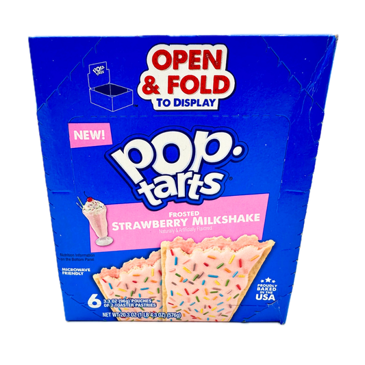 Frosted Strawberry Milkshake Pop-Tarts - 3.3oz / 6ct