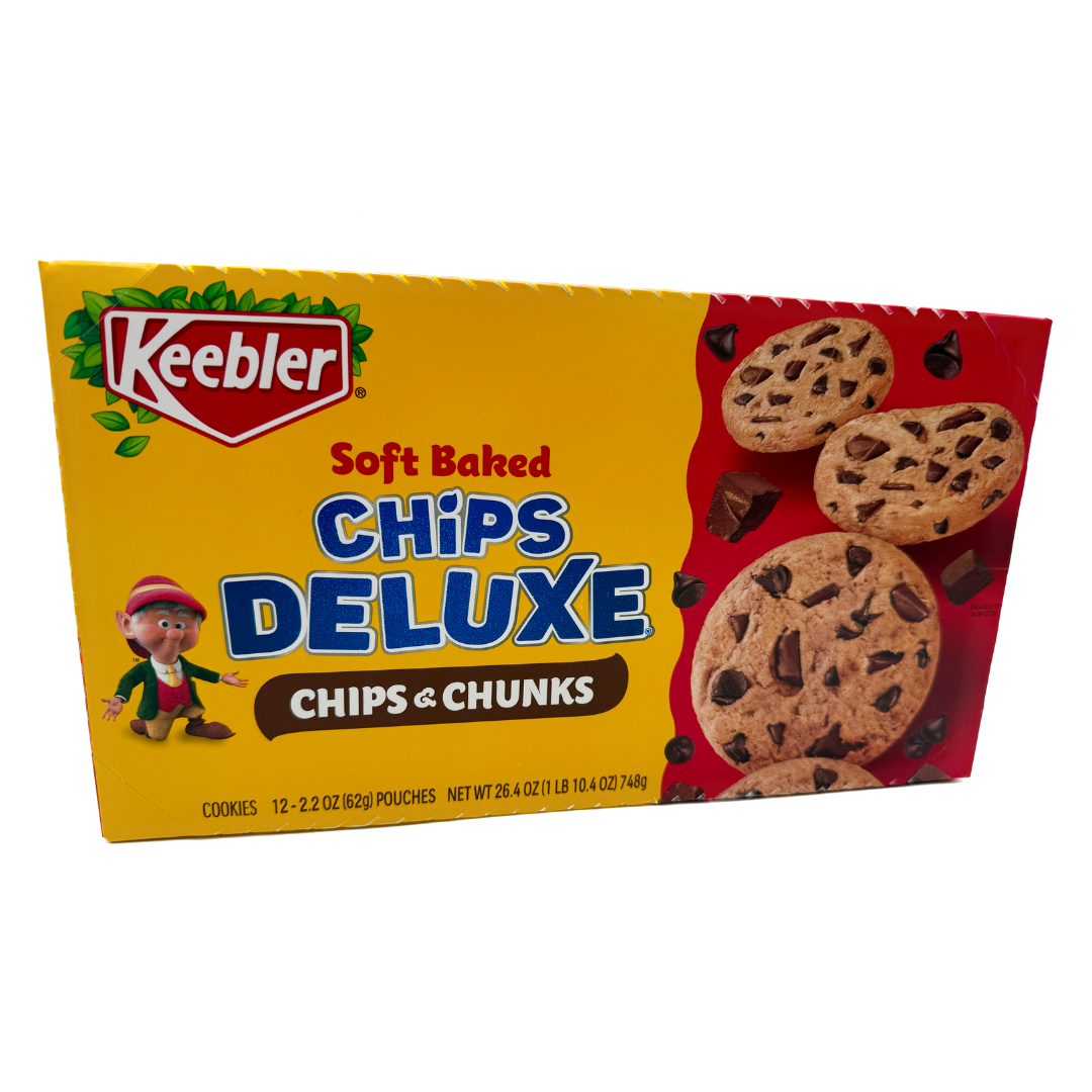 Keebler Soft Baked Chips Deluxe Chips & Chunks Cookies - 2.2oz / 12ct