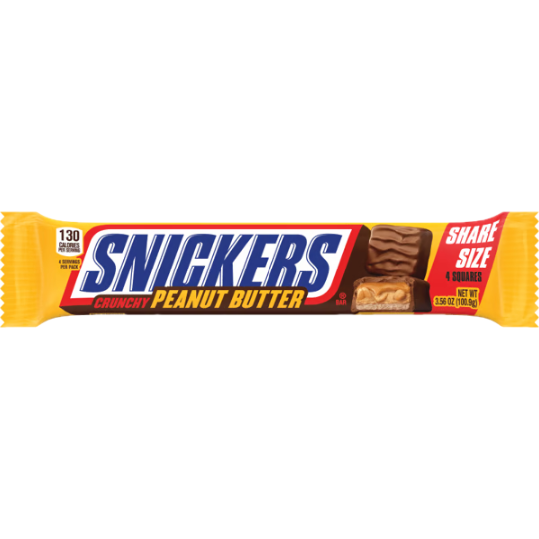 Snickers Peanut Butter Squared Share Size - 3.56oz / 18ct