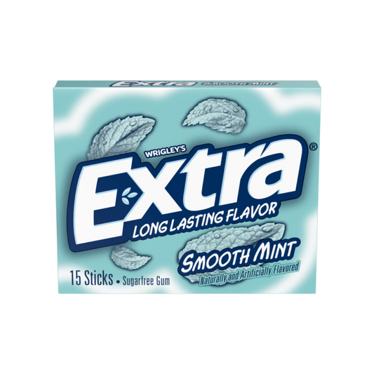 Extra Smooth Mint Sugarfree Gum - 15pc / 10ct
