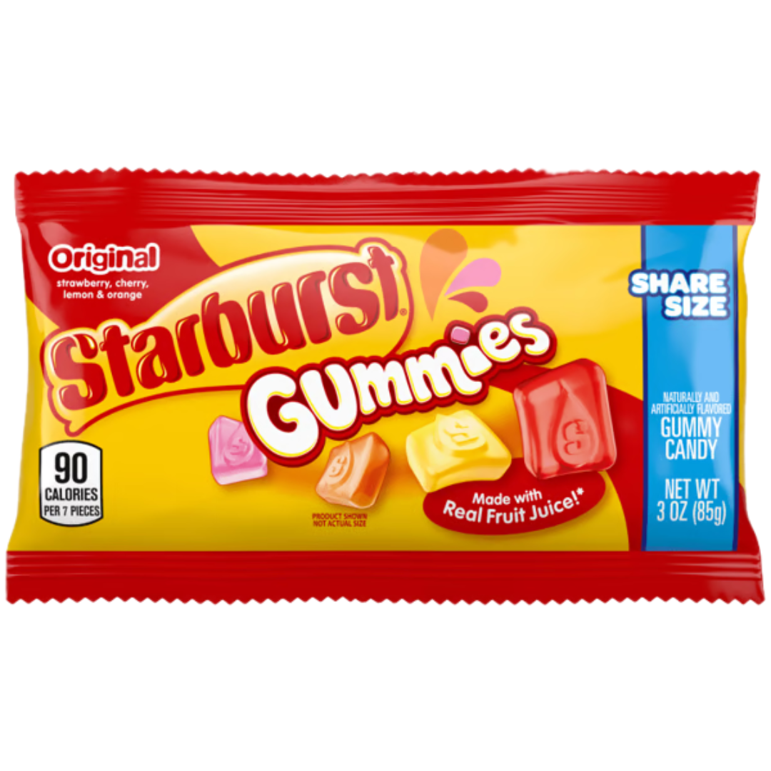Starburst Original Gummies Share Size - 3oz / 15ct