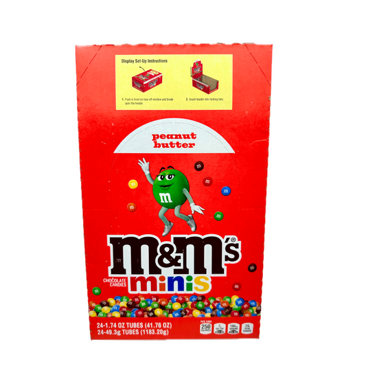 M&M's Peanut Butter Minis - 1.74oz / 24ct