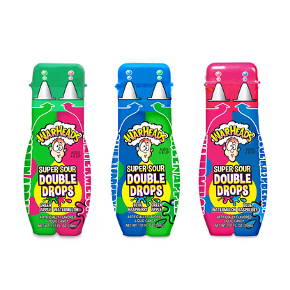 Warheads Super Sour Double Drops - 1.01oz / 24ct