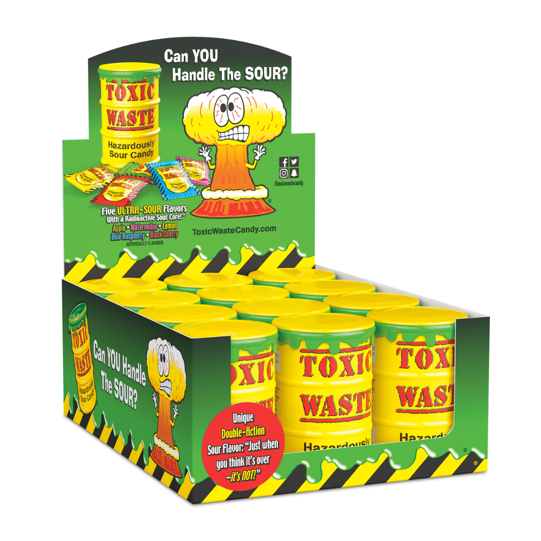 Toxic Waste Candy 12 Cans