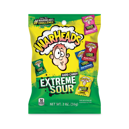 Warheads Extreme Sour Hard Candy - 2oz