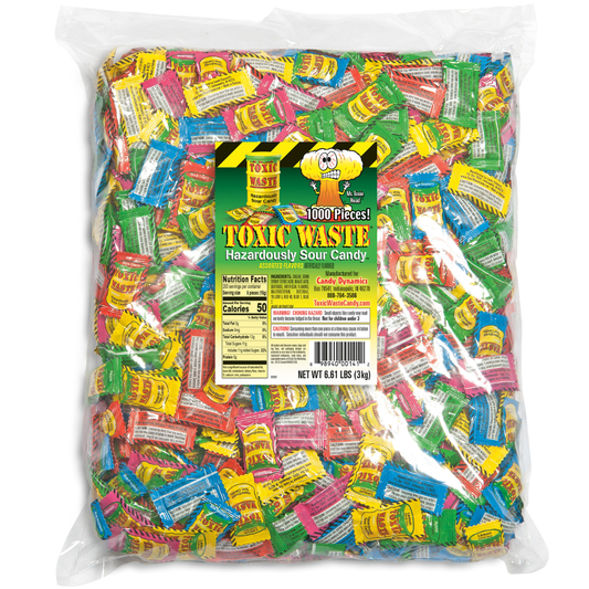 Toxic Waste Candy Bulk 1000 Count