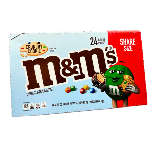 M&M's Cruncy Cookie Share Size - 2.83oz / 24ct
