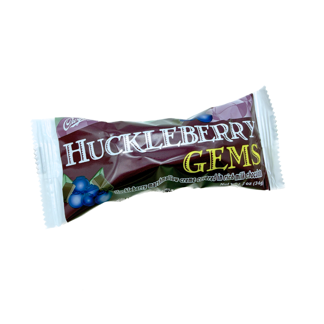Huckleberry Gem Candy Bar - 1.2oz / 18ct