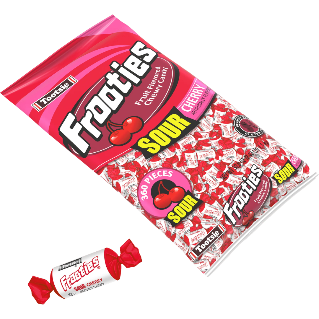 Sour Cherry Tootsie Frooties - 360ct