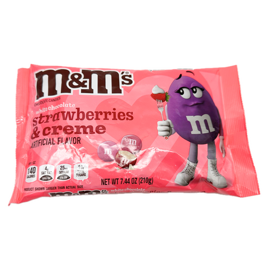 M&M's White Chocolate Strawberries and Creme - 7.44oz