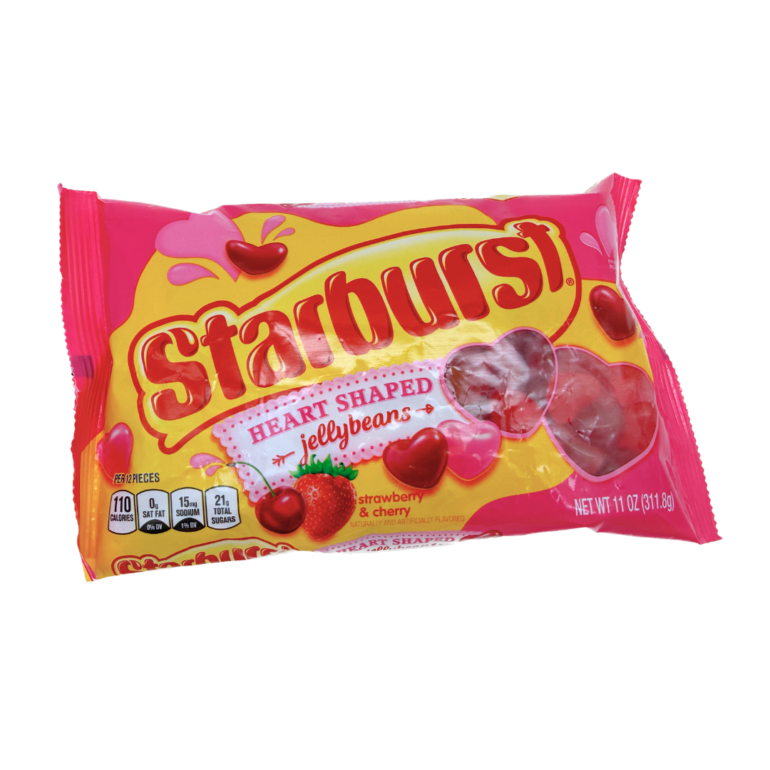 Starburst Heart Shaped Jelly Beans - 11oz