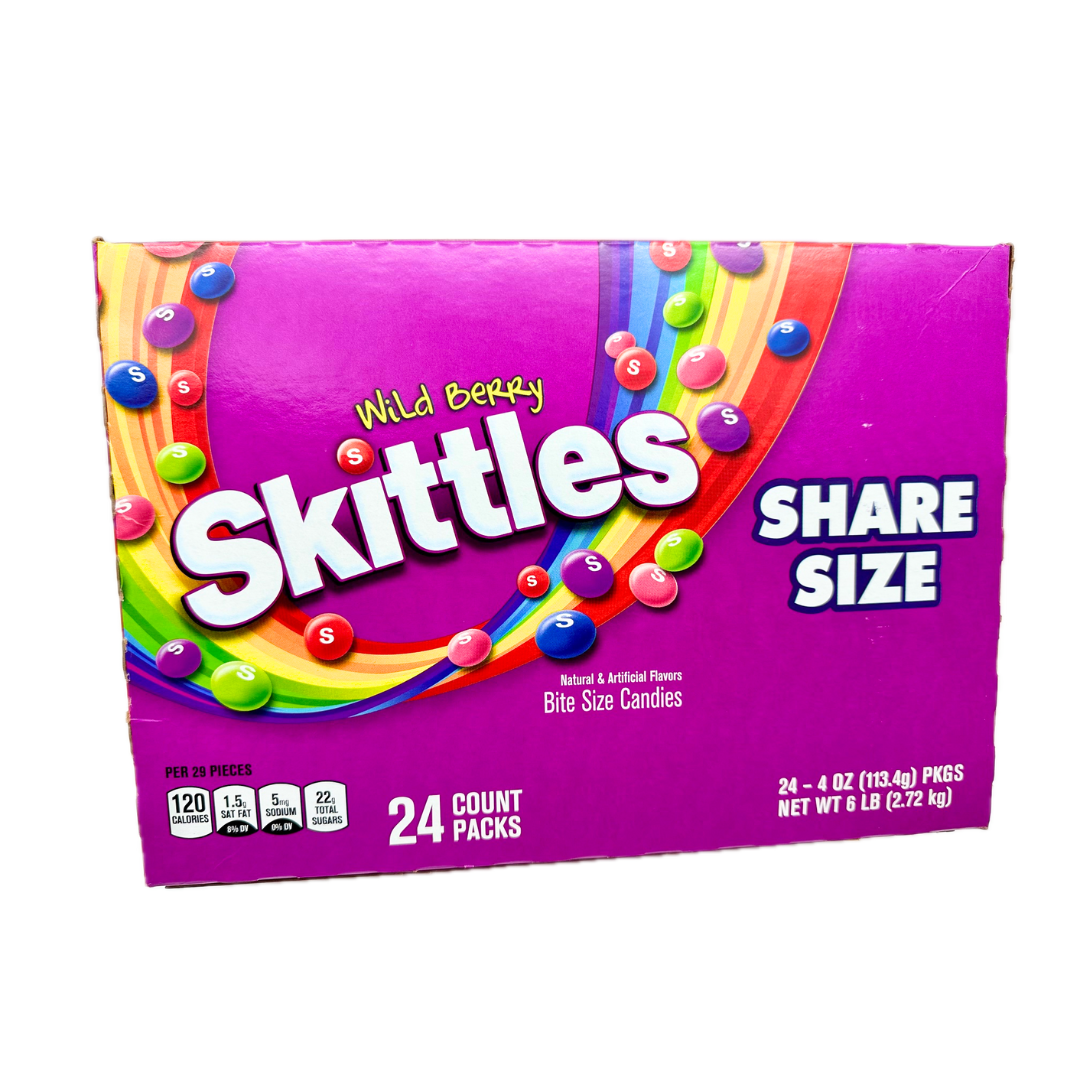 Skittles Wild Berry Share Size - 4oz / 24ct