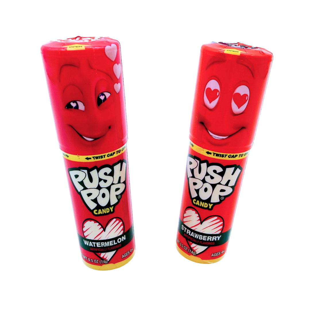 Valentine's Push Pops - 24ct