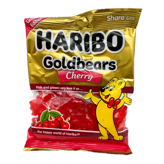 Haribo Cherry Goldbears Gummi Bears - 4oz