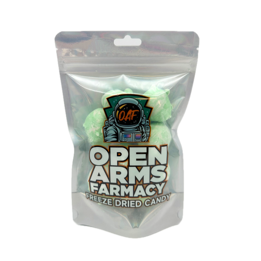 Freeze Dried Salt Water Taffy Key Lime - 1oz
