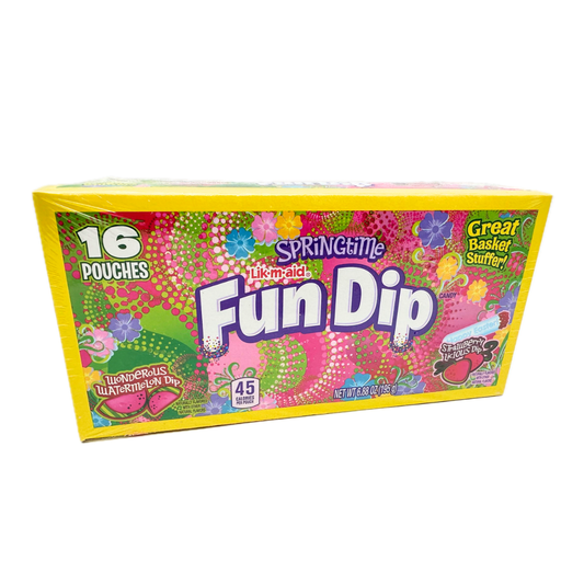 Fun Dip Springtime Watermelon / Strawberry - 16ct