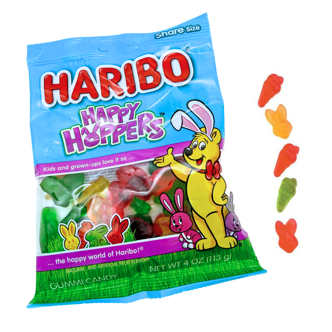 Haribo Happy Hopper Gummies - 4oz