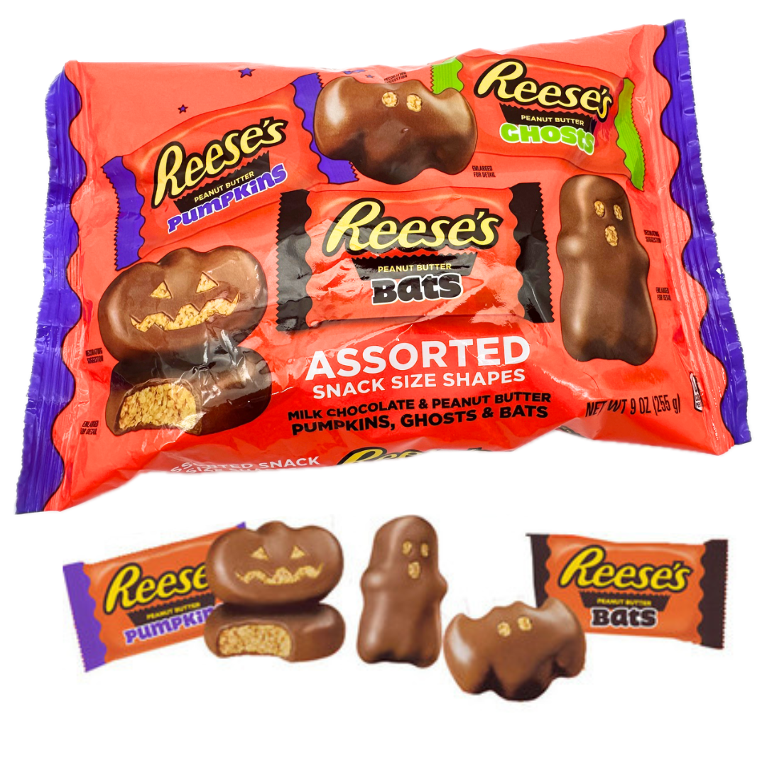 Reese's Bats, Pumpkins & Ghosts Assortment Snack Size
