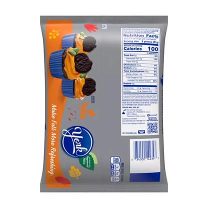 York Fall Harvest Dark Chocolate Peppermint Pattie Pumpkins - 8.6oz