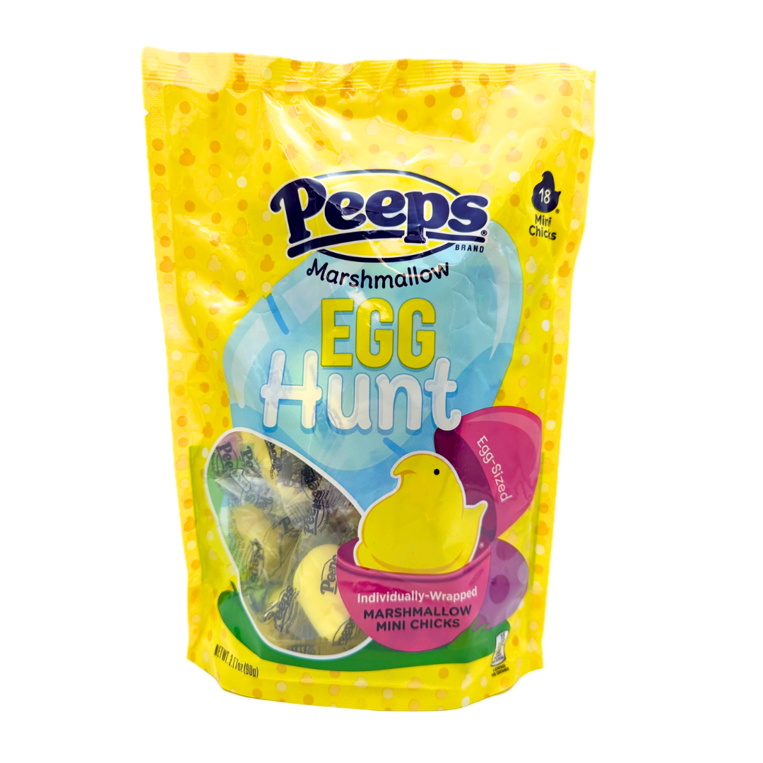 PEEPS Mini Marshmallow Chicks Egg Hunt Candy - 3.17oz / 18ct