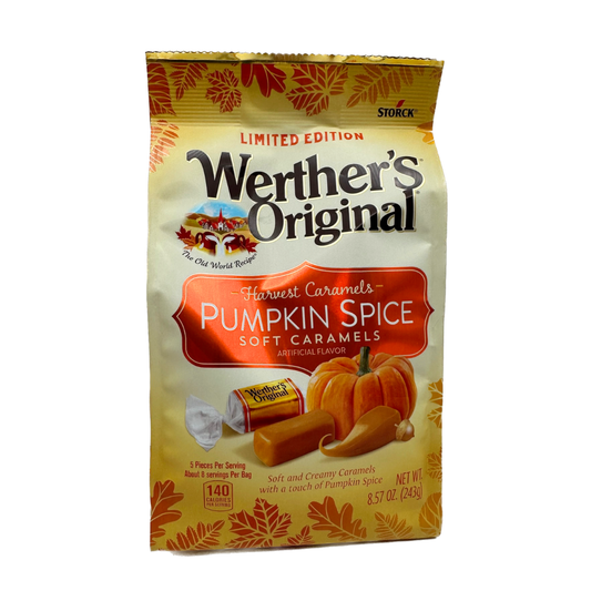Werther's Originals Pumpkin Spice Soft Caramels - 8.57oz