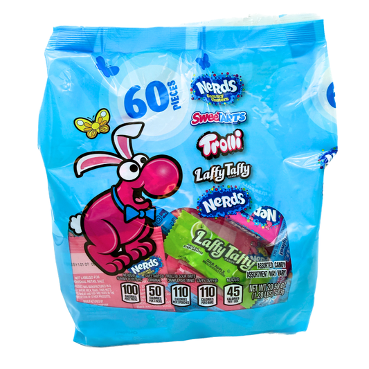 60 Piece Easter Egg Hunt Candy Assortment - 20.58oz