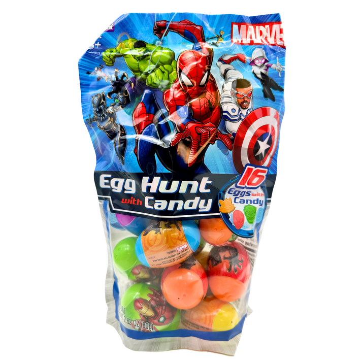 Marvel Universe Plastic Eggs with Candy - 14 count bag – Blair Candy ...