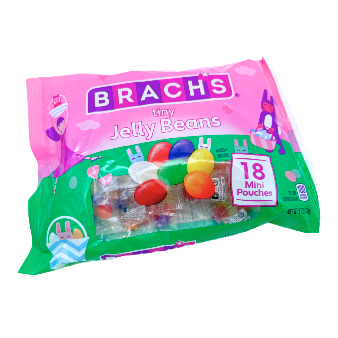 Brach's Tiny Jelly Beans Individual Pouches - 9oz